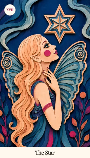 The Star tarot card, Spark Bloom Edition