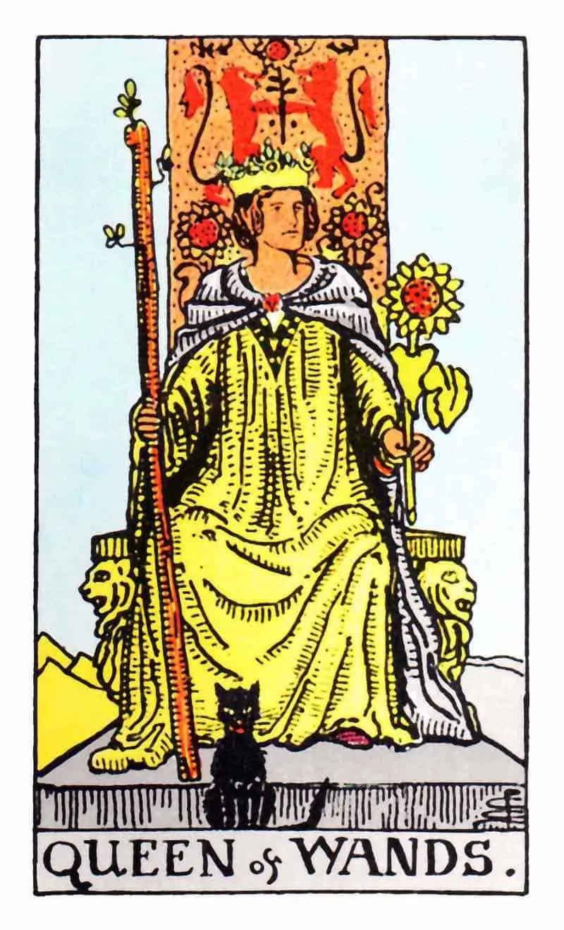 queen of wands tarot card 2