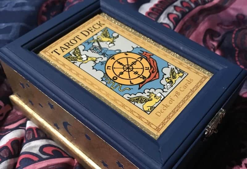 1Box Magical Rider Tarot Cards Deck Edition Mysterious Tarot Board Game 78 Ca WS 