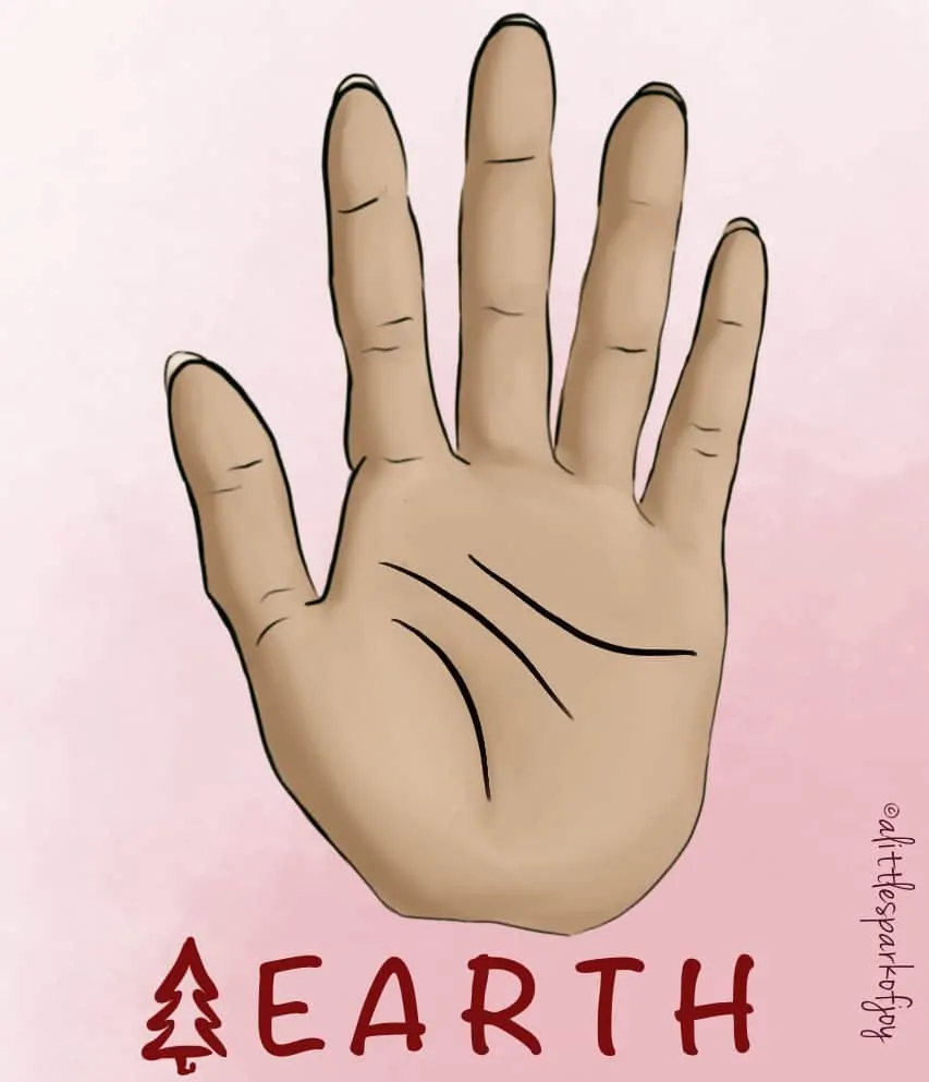 earth hand palmistry