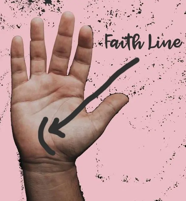 palm reading faith line