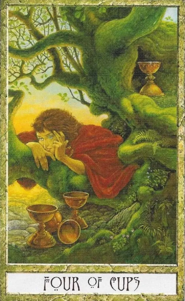 four of cups psychic revelation
