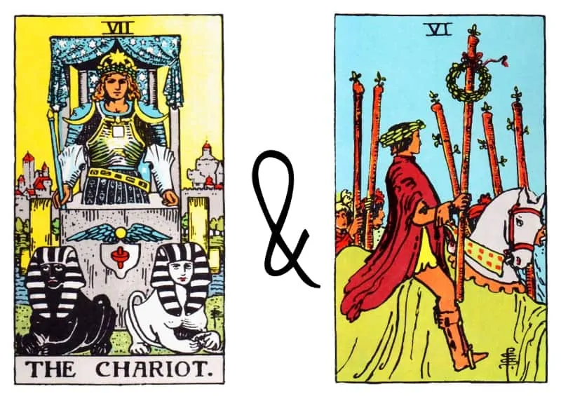 The Chariot Tarot Card Meaning: Love, &