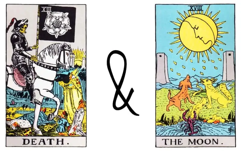 death and the moon tarot combination