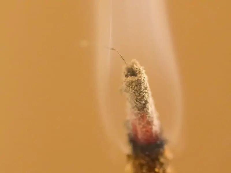 using incense smoke to cleanse pendulum
