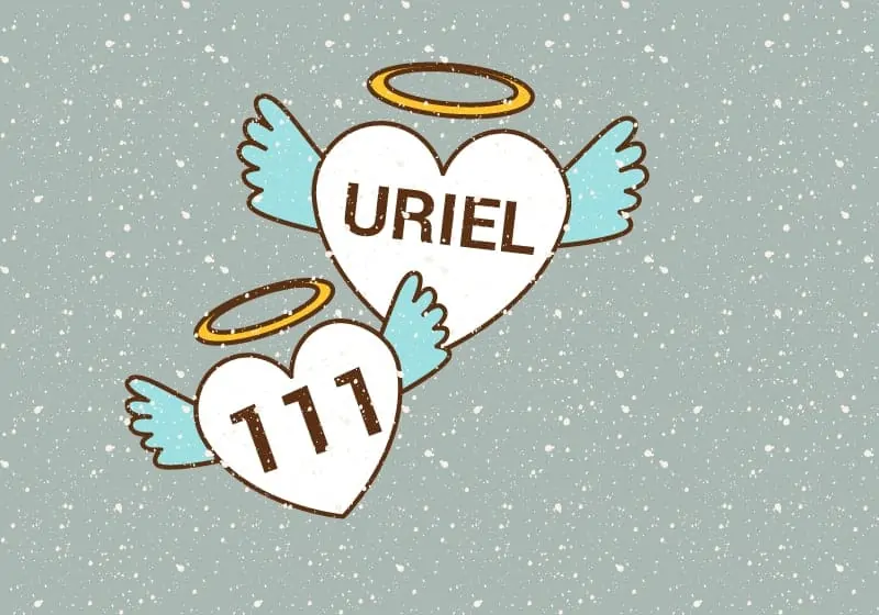 archangel uriel reaching out through angel number 111