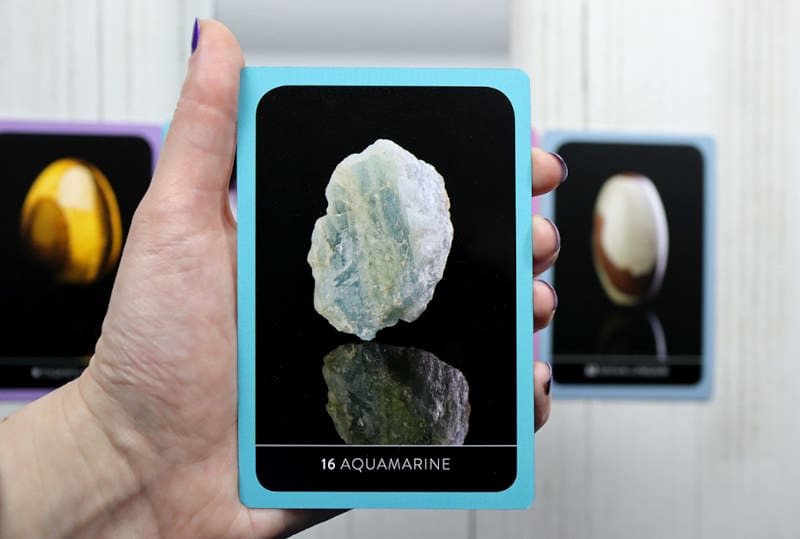 the crystal wisdom healing oracle aquamarine