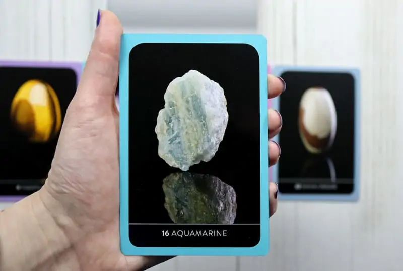 the crystal wisdom healing oracle aquamarine