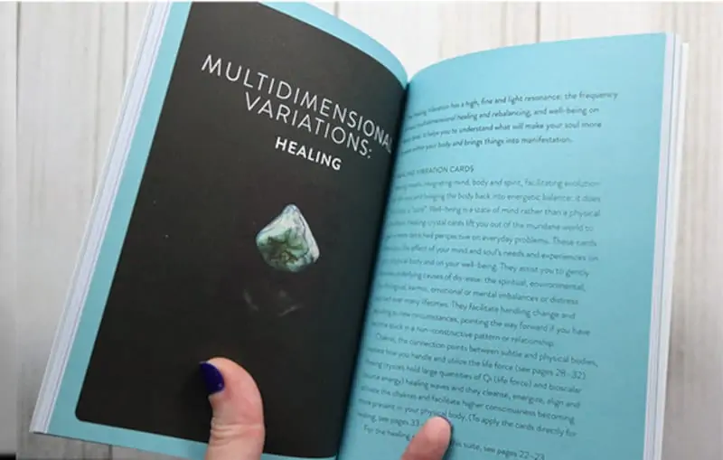 the crystal wisdom healing oracle guidebook