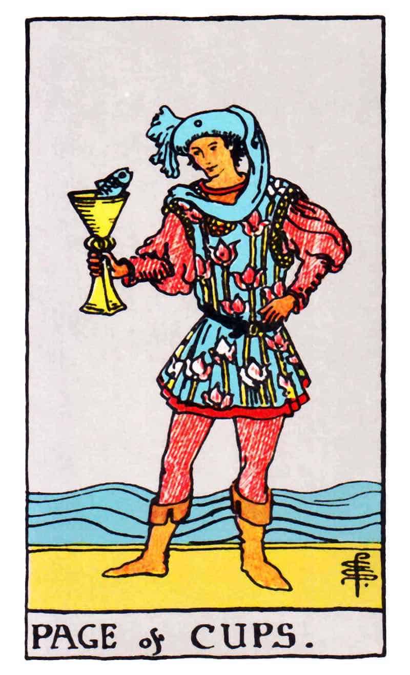 page of cups tarot card meaning