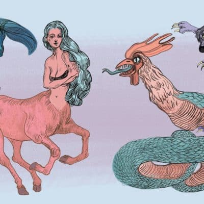 mythical creatures list meanings drawings