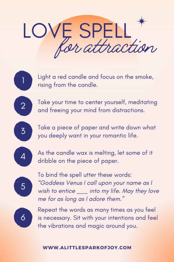 easy love spell for attraction