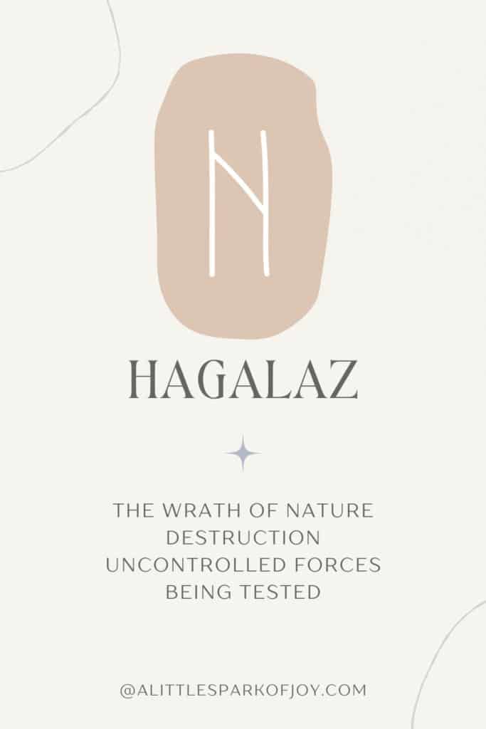 hagalaz rune meaning