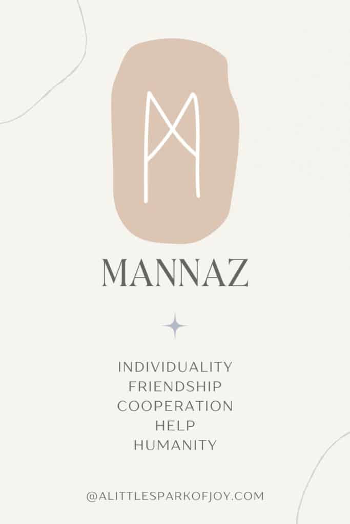 mannaz rune meaning