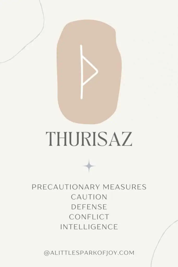 thurisaz rune meaning