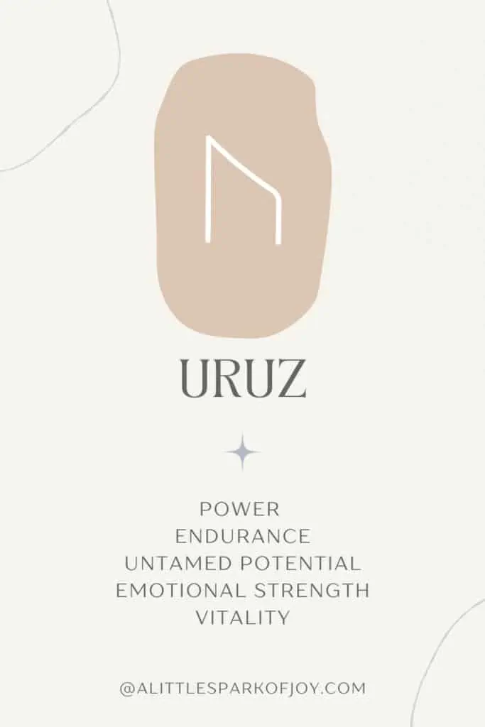 uruz rune meaning