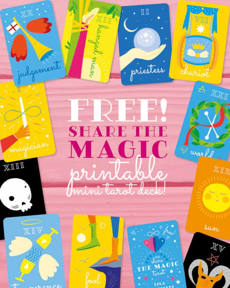 11 Amazing Printable Tarot Cards to Use Immediately