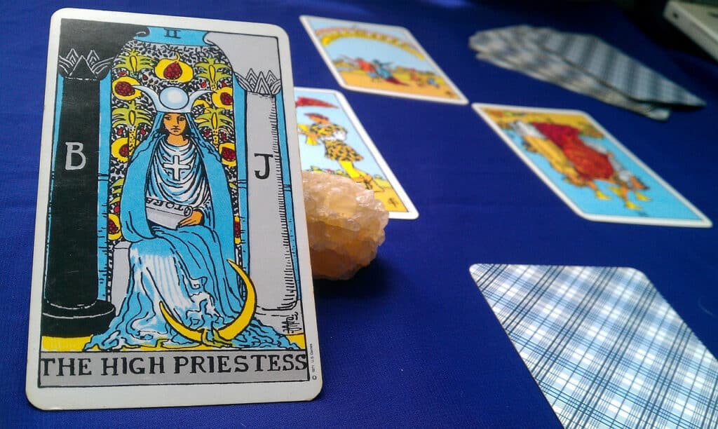 The High Priestess Uprght Meaning
