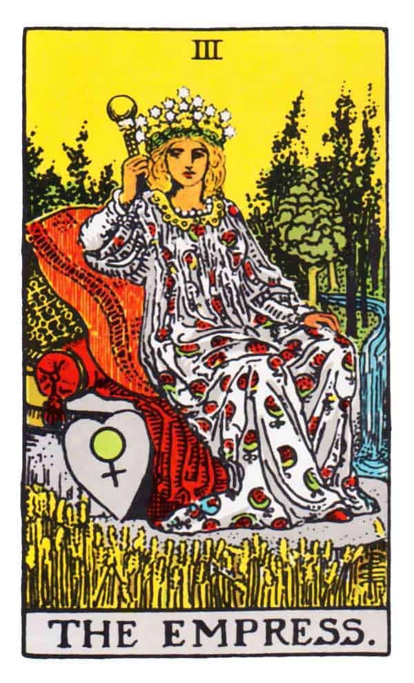 Queen of Pentacles With the Empress
